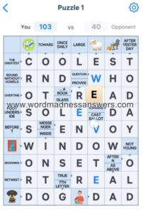 Crossword Master Puzzle 1