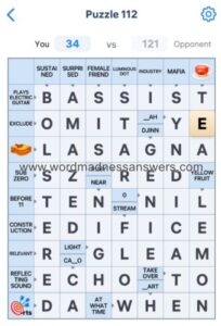 Crossword Master Puzzle 112