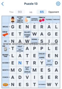 Crossword Master Puzzle 13