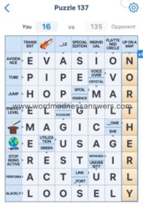 Crossword Master Puzzle 137