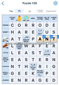 Crossword Master Puzzle 139