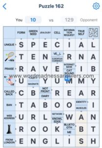 Crossword Master Puzzle 162