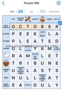 Crossword Master Puzzle 199