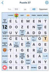 Crossword Master Puzzle 37