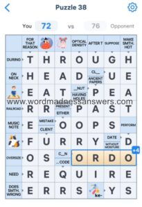 Crossword Master Puzzle 38