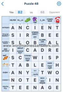 Crossword Master Puzzle 48