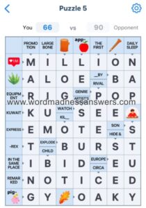 Crossword Master Puzzle 5