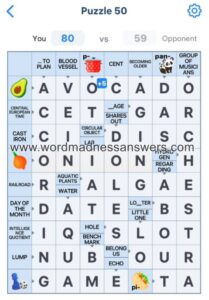 Crossword Master Puzzle 50