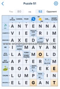 Crossword Master Puzzle 51