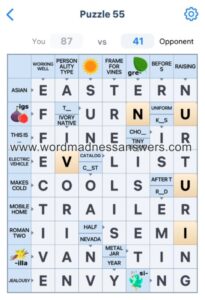 Crossword Master Puzzle 55