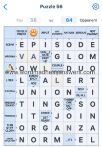 Crossword Master Puzzle 56