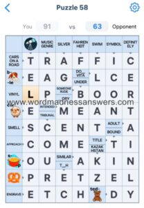 Crossword Master Puzzle 58