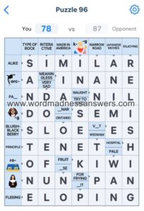 Crossword Master Puzzle 96