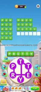 word madness level 265