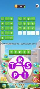 word madness level 287