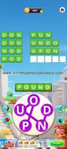word madness level 336