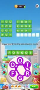 word madness level 337