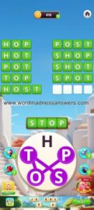 word madness level 362