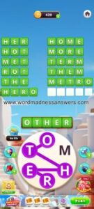 word madness level 373