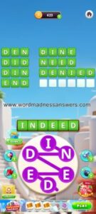 word madness level 384