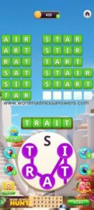word madness level 386
