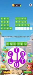 word madness level 387