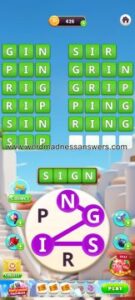 word madness level 389
