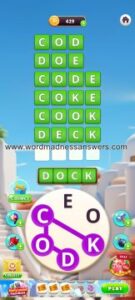 word madness level 398