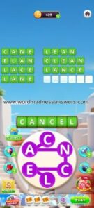word madness level 399