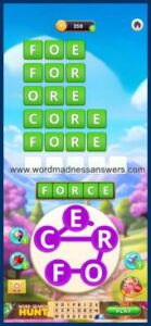 word madness level 54