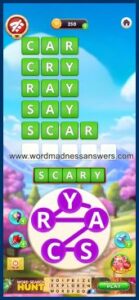 word madness level 58